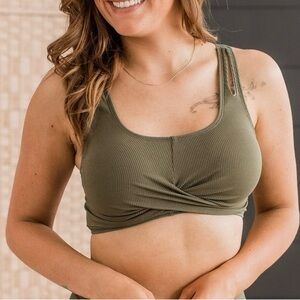 Sandy Shores Criss Cross Swimsuit Top